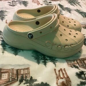 CROCS  Womens Sandals - Cream